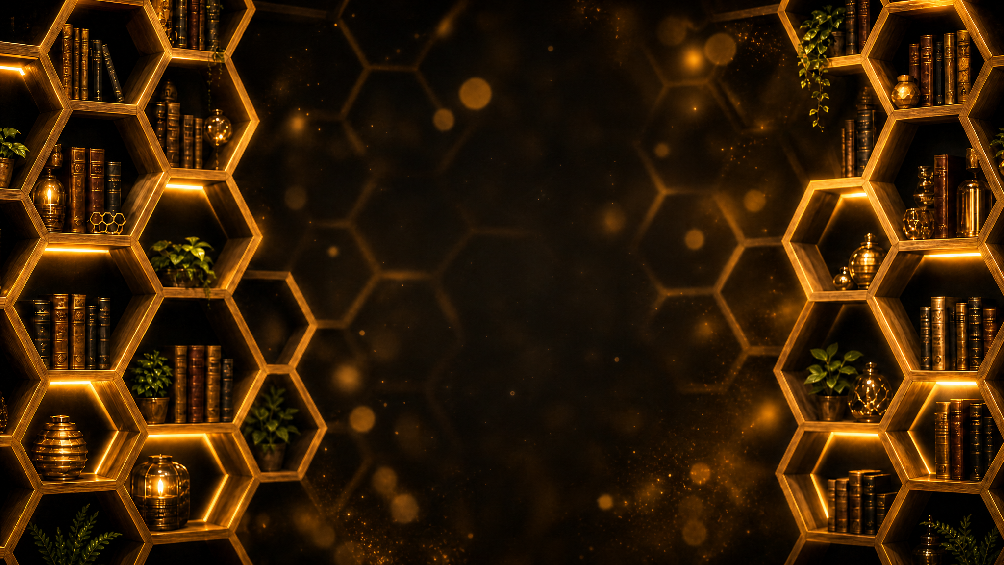 Honeycomb background